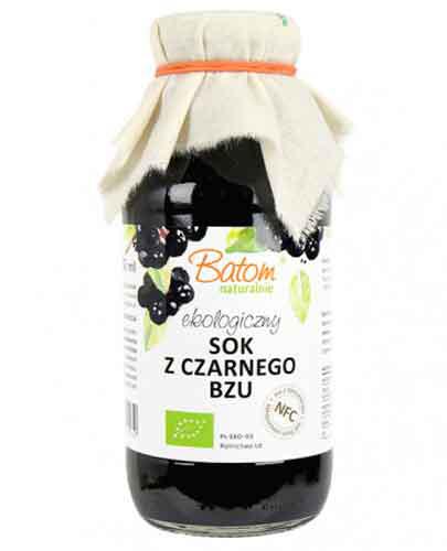  Batom Ekologiczny sok z czarnego bzu - 330 ml Na przeziębienie - cena, opinie, właściwości  - Apteka internetowa Melissa  