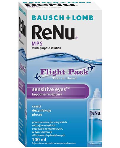  Bausch + Lomb Renu MPS Sensitive Eyes Płyn do soczewek, 100 ml, cena, opinie, skład - Apteka internetowa Melissa  
