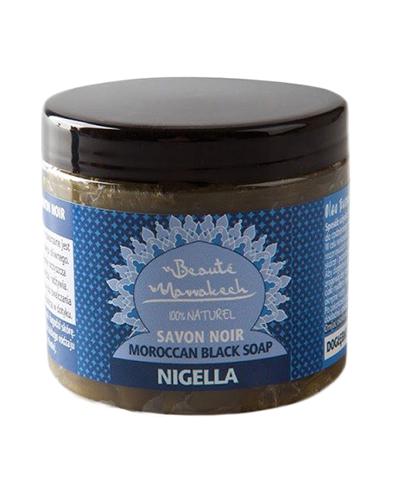 Beaute Marrakech Czarne mydło marokańskie Savon Noir z olejem z czarnuszki 100% Naturalne - 200 g - cena, opinie, wskazania - Apteka internetowa Melissa