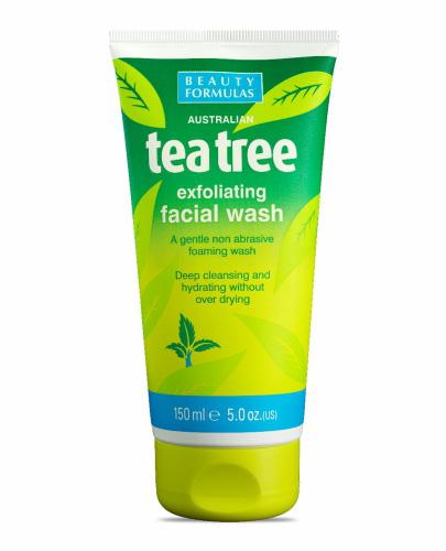  Beauty Formulas Złuszczający Żel do mycia twarzy Tea Tree, 150 ml - Apteka internetowa Melissa  