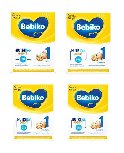  BEBIKO 1 Mleko modyfikowane początkowe dla niemowląt - 4 x 800 g  - Apteka internetowa Melissa  