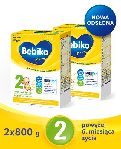 BEBIKO 2 Mleko modyfikowane następne dla niemowląt - 2x800 g - Apteka internetowa Melissa
