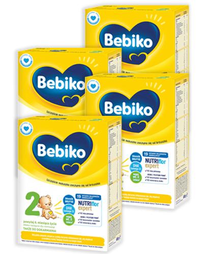 Bebiko 2 Nutriflor Expert Mleko następne dla niemowląt powyżej 6. miesiąca życia, 4 x 600 g, cena, opinie, skład - Apteka internetowa Melissa