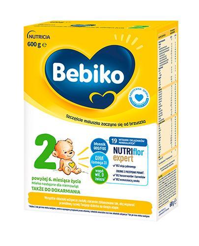  Bebiko 2 Nutriflor Expert Mleko następne dla niemowląt powyżej 6. miesiąca życia, 600 g, cena, opinie, skład - Apteka internetowa Melissa  