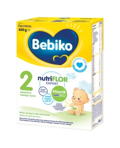 Bebiko 2 Nutriflor Expert Mleko następne dla niemowląt powyżej 6. miesiąca życia, 600 g, cena, opinie, skład - Apteka internetowa Melissa