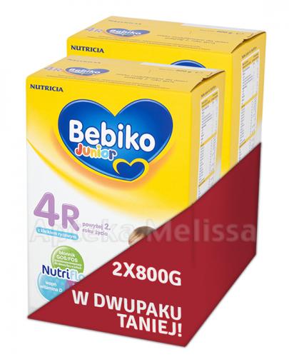 BEBIKO 4R JUNIOR Mleko modyfikowane następne dla niemowląt - 2 x 800 g - Apteka internetowa Melissa