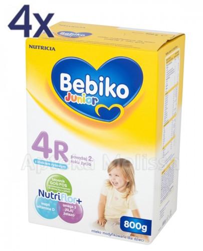  BEBIKO 4R JUNIOR Mleko modyfikowane następne dla niemowląt - 4 x 800 g - Apteka internetowa Melissa  