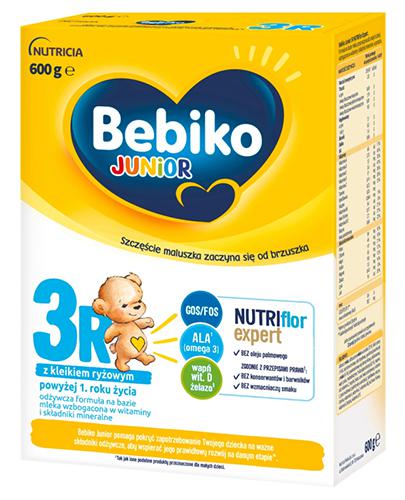 Bebiko Junior 3R Nutriflor Expert z kleikiem ryżowym powyżej 1. roku życia, 600 g, cena, opinie, skład - Apteka internetowa Melissa