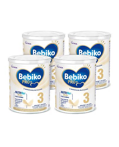  Bebiko Pro+ 3 Mleko modyfikowane następne dla niemowląt, 4 x 700 g - Apteka internetowa Melissa  