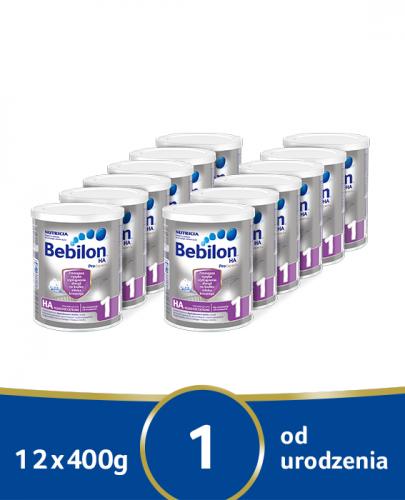  BEBILON 1 HA PROEXPERT Mleko modyfikowane w proszku - 12x400 g - Apteka internetowa Melissa  