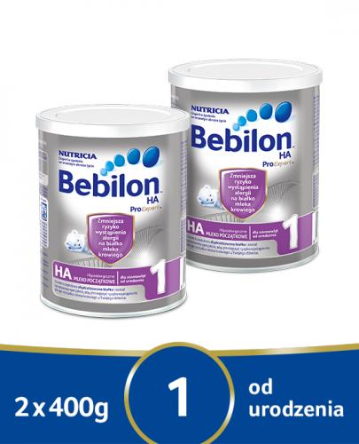  BEBILON 1 HA PROEXPERT Mleko modyfikowane w proszku - 2x400 g - Apteka internetowa Melissa  