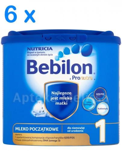 BEBILON 1 Z PRONUTRA Mleko modyfikowane w proszku - 6 x 350 g - Apteka internetowa Melissa