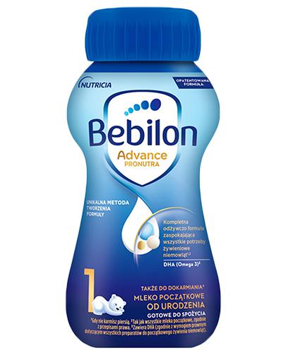  Bebilon 1 z Pronutra Advance, 200 ml, mleko poczatkowe w płynie - Apteka internetowa Melissa  