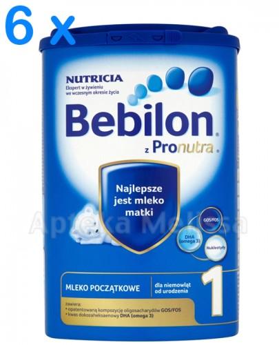  BEBILON 1 Z PRONUTRA Mleko modyfikowane w proszku - 6 x 800 g - Apteka internetowa Melissa  