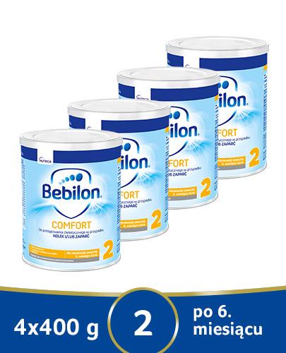 BEBILON 2 COMFORT PROEXPERT Mleko modyfikowane w proszku - 4x400 g - Apteka internetowa Melissa