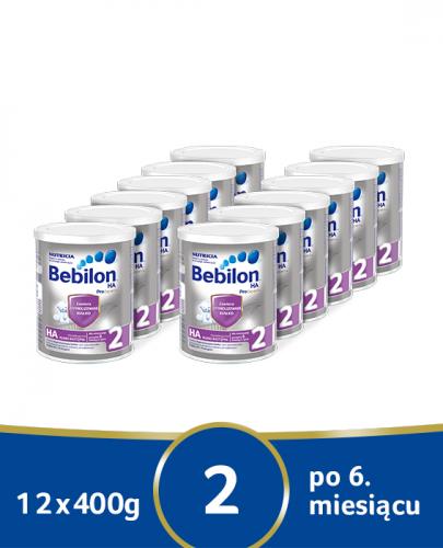  BEBILON 2 HA PROEXPERT Mleko modyfikowane w proszku - 12x400 g - Apteka internetowa Melissa  