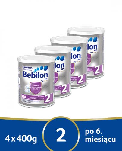  BEBILON 2 HA PROEXPERT Mleko modyfikowane w proszku - 4x400 g - Apteka internetowa Melissa  