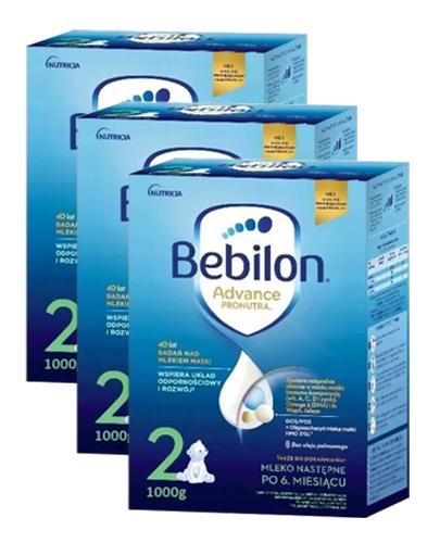  Bebilon 2 Pronutra Advance Mleko następne po 6. miesiącu, 3 x 1000 g - Apteka internetowa Melissa  