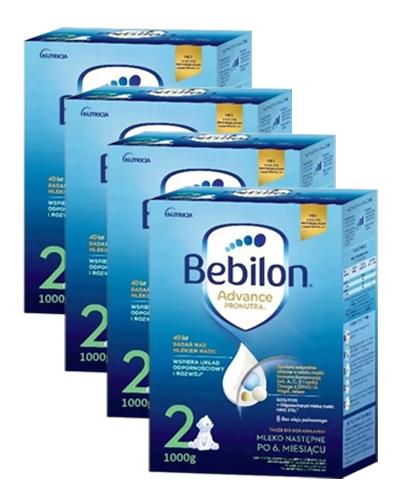  Bebilon 2 Pronutra Advance Mleko następne po 6. miesiącu, 4 x 1000 g - Apteka internetowa Melissa  