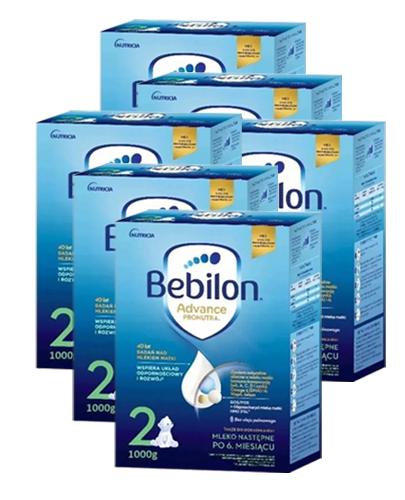  Bebilon 2 Pronutra Advance Mleko następne po 6. miesiącu, 6 x 1000 g - Apteka internetowa Melissa  