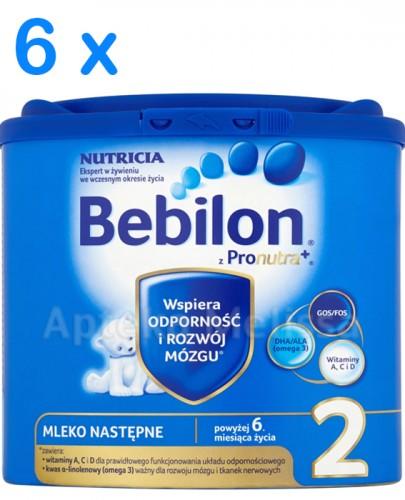  BEBILON 2 Z PRONUTRA+ Mleko modyfikowane w proszku - 6 x 350 g  - Apteka internetowa Melissa  