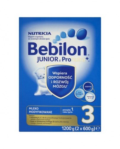 Bebilon 3 Junior z Pronutra Mleko modyfikowane w proszku - Apteka internetowa Melissa