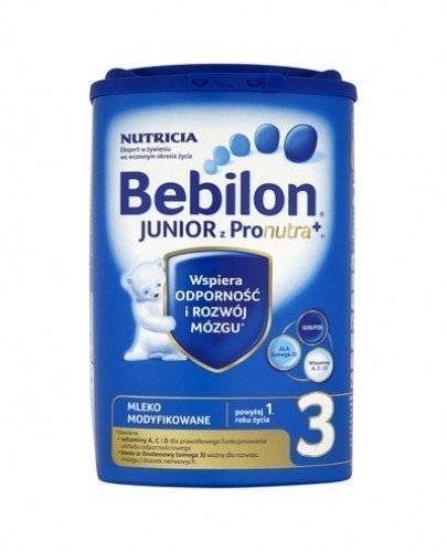 BEBILON 3 JUNIOR Z PRONUTRA+ Mleko modyfikowane w proszku - 800 g - Apteka internetowa Melissa