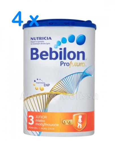  BEBILON 3 PROFUTURA Mleko modyfikowane w proszku - 4 x 800 g - Apteka internetowa Melissa  
