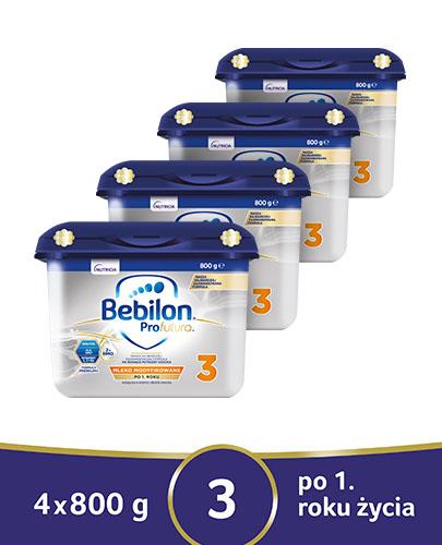 BEBILON 3 PROFUTURA Mleko modyfikowane w proszku - 4x800 g - Apteka internetowa Melissa