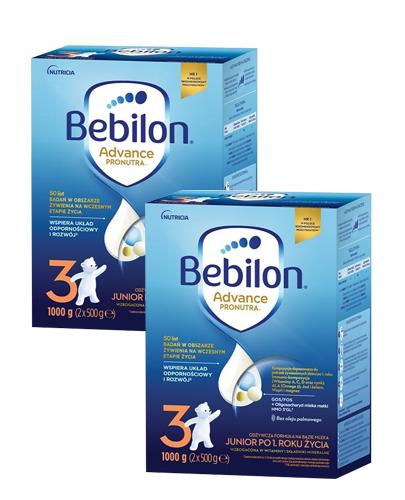  Bebilon 3 Pronutra Advance Junior Mleko modyfikowane po 1. roku życia, 2 x 1000 g - Apteka internetowa Melissa  