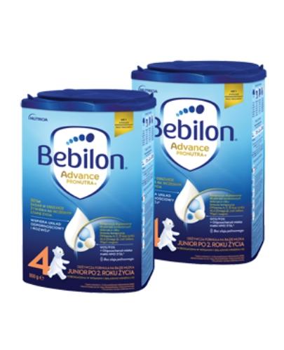 BEBILON 4 JUNIOR Z PRONUTRA+ Mleko modyfikowane w proszku - 2x800 g - Apteka internetowa Melissa