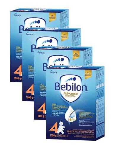  Bebilon 4 Pronutra Advance Mleko modyfikowane po 2. roku życia, 4 x 1000 g - Apteka internetowa Melissa  