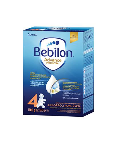 Bebilon 4 z Pronutra-Advance Mleko modyfikowane w proszku - 1100 g Dla dzieci powyżej 2. roku życia - cena, opinie, stosowanie - Drogeria Melissa