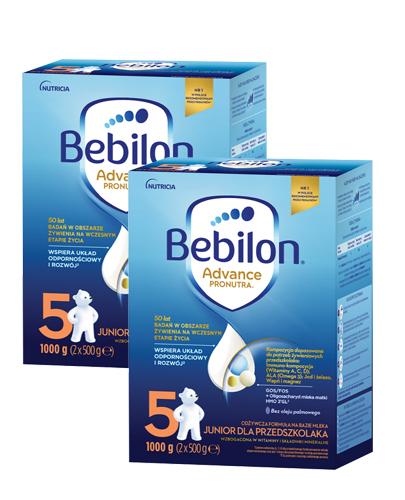  Bebilon 5 Pronutra Advance Junior Mleko modyfikowane dla przedszkolaka, 2 x 1000 g - Apteka internetowa Melissa  