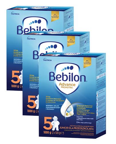  Bebilon 5 Pronutra Advance Junior Mleko modyfikowane dla przedszkolaka, 3 x 1000 g - Apteka internetowa Melissa  