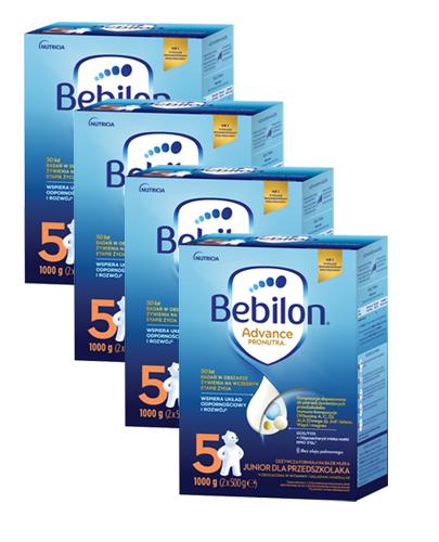  Bebilon 5 Pronutra Advance Junior Mleko modyfikowane dla przedszkolaka, 4 x 1000 g - Apteka internetowa Melissa  