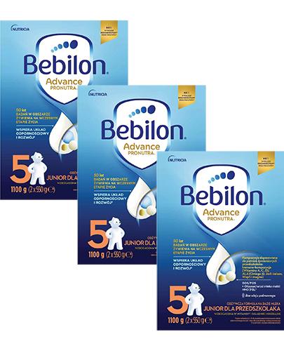  Bebilon 5 z Pronutra-Advance Mleko modyfikowane w proszku, 3 x 1100 g Dla przedszkolaka - Apteka internetowa Melissa  