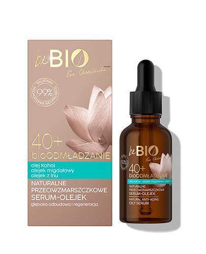  BeBio BioOdmładzanie Naturalne Serum-Olejek przeciwzmarszczkowe 40+, 30 ml cena, opinie, właściwości - Apteka internetowa Melissa  