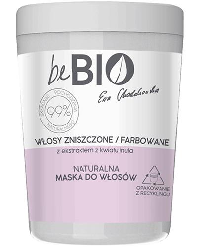  BeBio Naturalna Maska do włosów zniszczonych i farbowanych z ekstraktem z kwiatu inula, 200 ml cena, opinie, właściwości - Apteka internetowa Melissa  