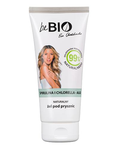  BeBio Naturalny żel pod prysznic Spirulina i Chlorella-algi - 200 ml - cena, opinie, właściwości - Apteka internetowa Melissa  