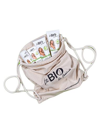 BeBio Zestaw Bambus i Trawa Cytrynowa Żel pod prysznic - 200 ml + Dezodorant roll- on - 50 ml + Balsam do ciała - 200 ml + Krem do rąk - 75 ml + Eko-plecak - cena, opinie, właściwości - Apteka internetowa Melissa