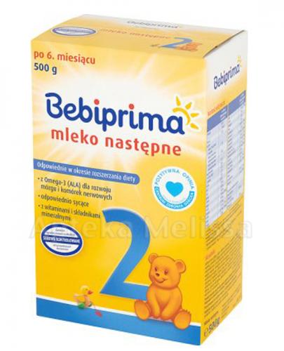  BEBIPRIMA 2 Mleko następne po 6 m-cu - 500 g - Apteka internetowa Melissa  