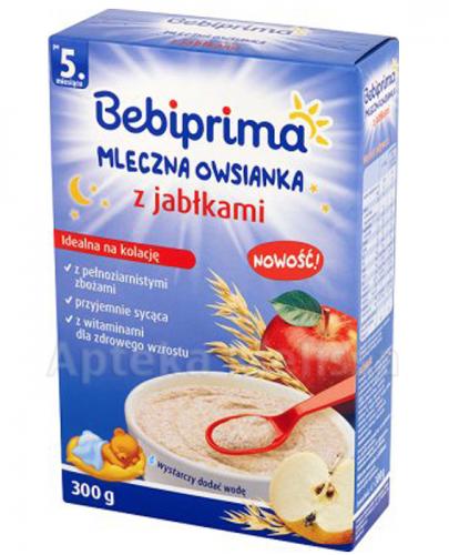 BEBIPRIMA Kaszka mleczna owsianka z jabłkami po 5 m-cu - 300 g - Apteka internetowa Melissa  