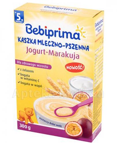  BEBIPRIMA Kaszka mleczno-pszenna jogurt-marakuja po 5 m-cu - 300 g - Apteka internetowa Melissa  