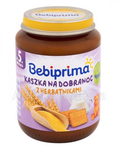  BEBIPRIMA Kaszka na dobranoc z herbatnikami po 5 m-cu - 190 g - Apteka internetowa Melissa  