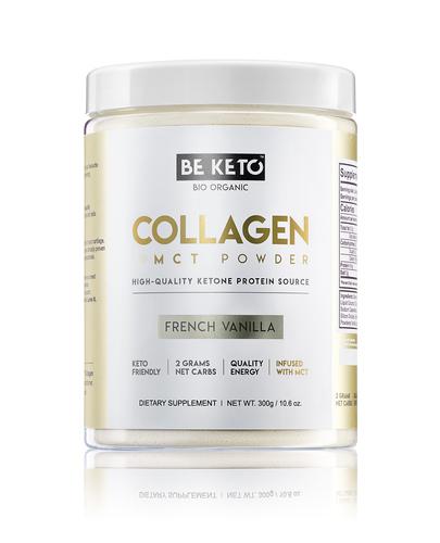  BeKeto KETO Collagen Vanilla + MCT, 300 g, cena, wskazania, właściwości - Apteka internetowa Melissa  
