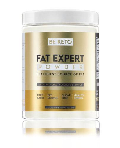 BeKeto Keto Fat Expert, 300 g, cena, wskazania, składniki