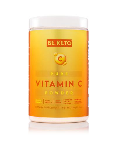  BeKeto Pure Vitamin C Powder, 150 g, cena, wskazania, stosowanie - Apteka internetowa Melissa  