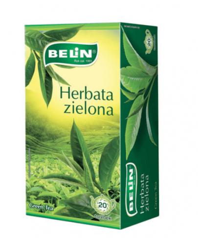  Belin Herbata zielona, 20 x 1,75 g, cena, wskazania, składniki - Apteka internetowa Melissa  