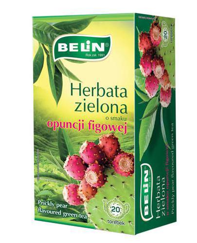  Belin Herbata zielona o smaku opuncji figowej, 20 x 1,75 g - Apteka internetowa Melissa  